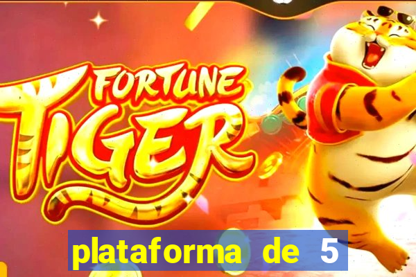 plataforma de 5 reais fortune tiger