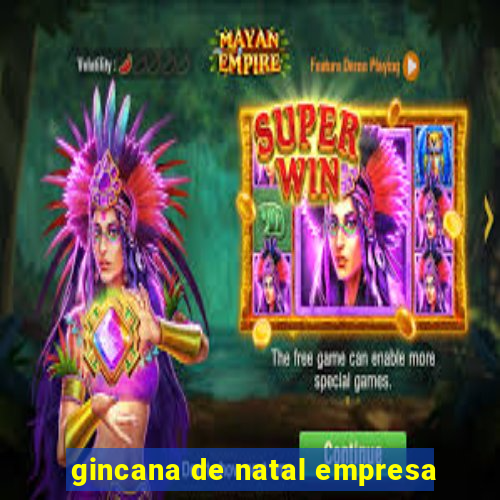 gincana de natal empresa