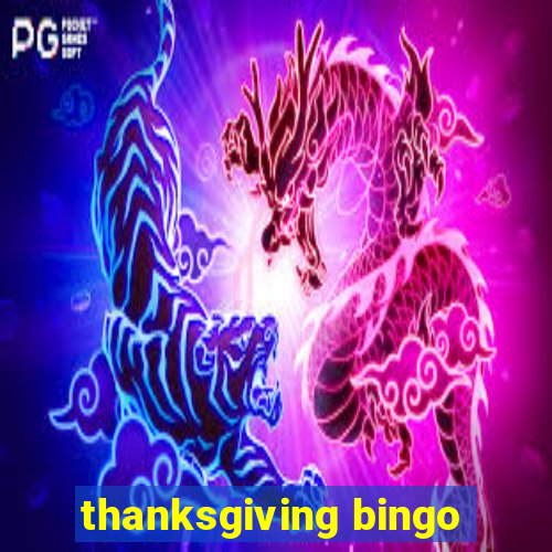 thanksgiving bingo