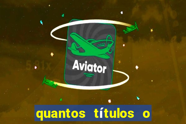 quantos títulos o flamengo tem no total