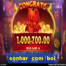 sonhar com boi branco jogo do bicho