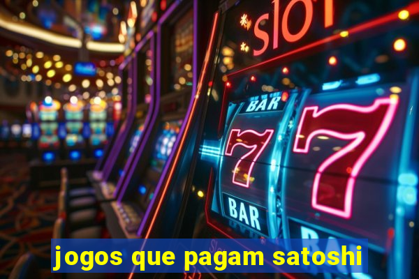 jogos que pagam satoshi