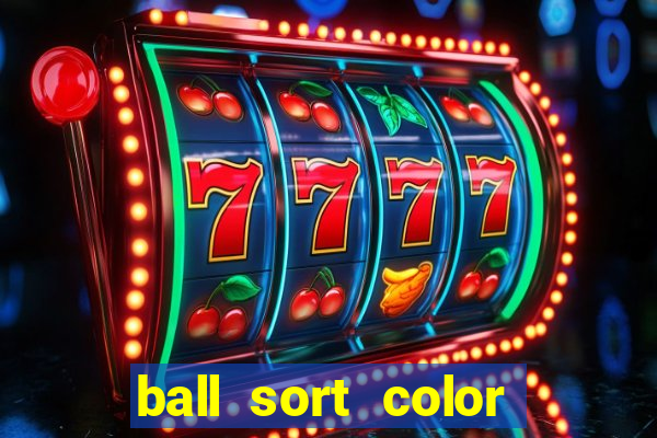 ball sort color water puzzle