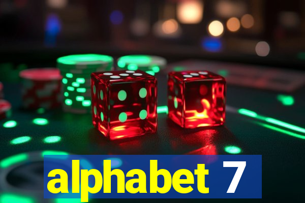 alphabet 7