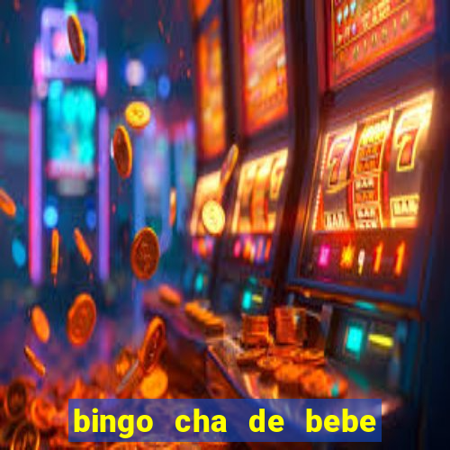 bingo cha de bebe cartelas para imprimir