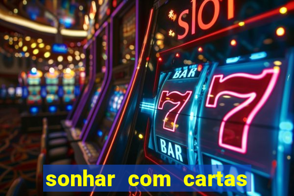 sonhar com cartas de baralho no chao