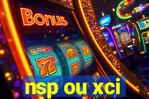 nsp ou xci